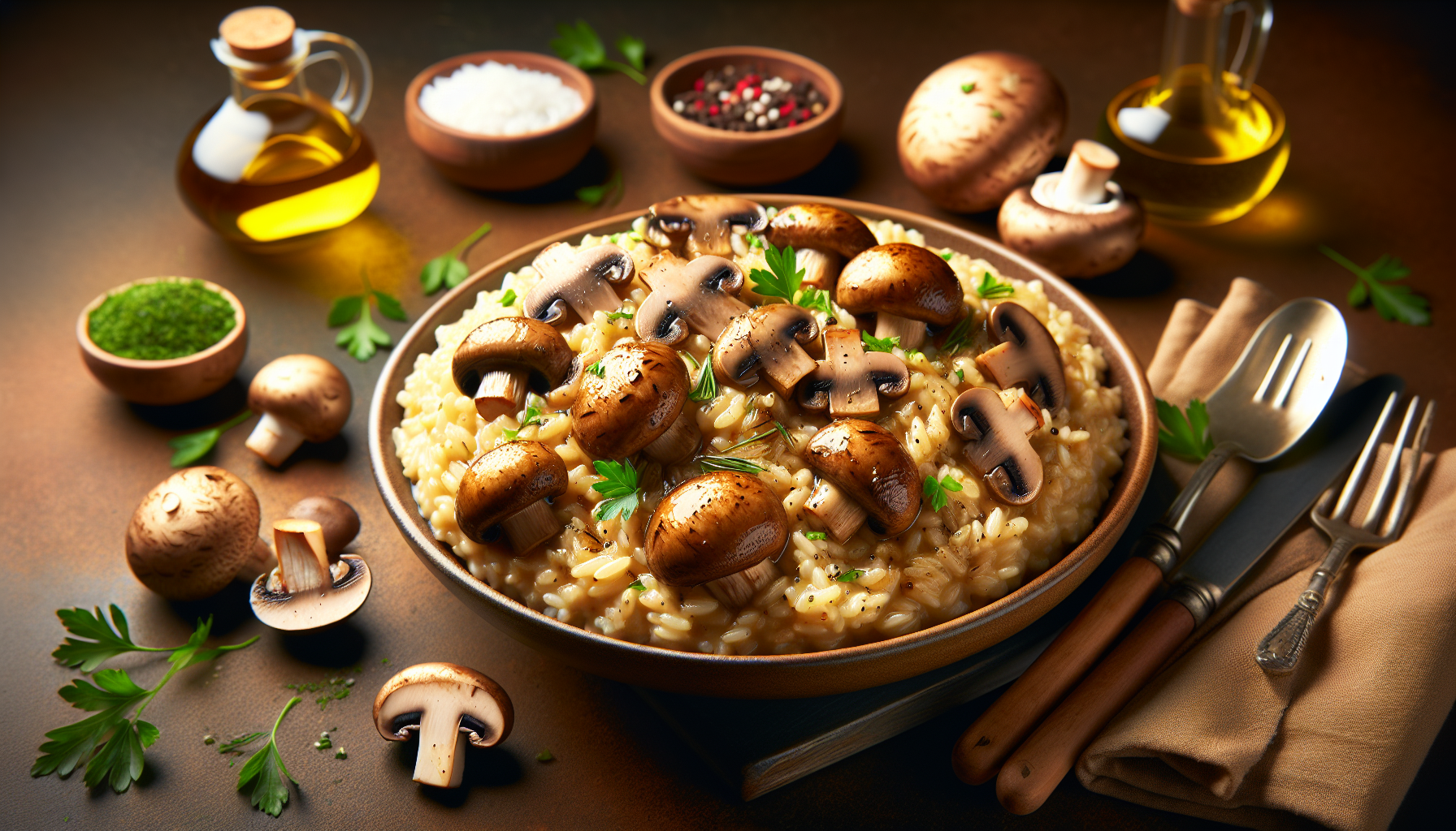 risotto ai funghi ricette